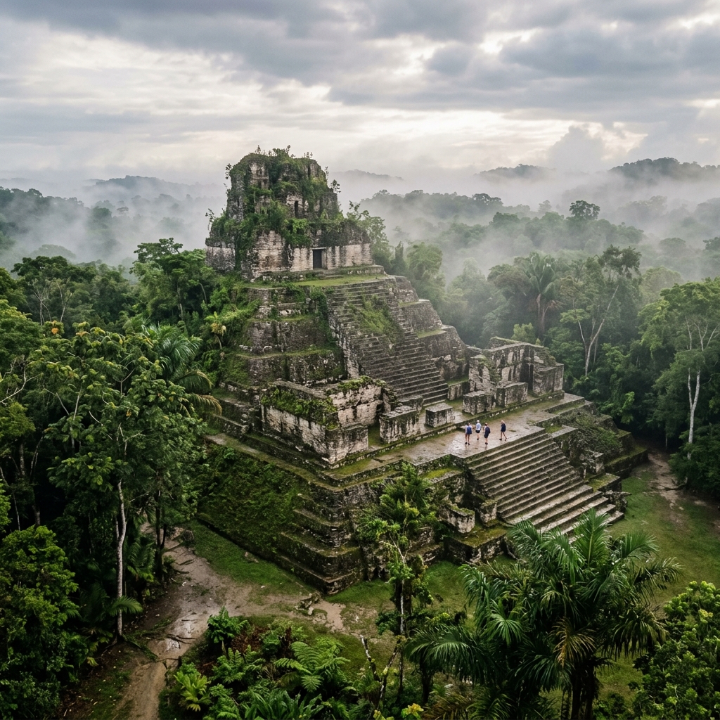 Ancient Mayan ruins in Belize